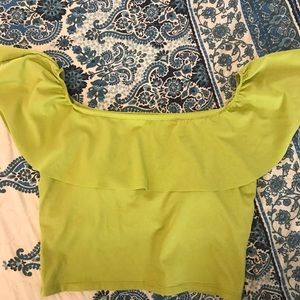 Kortni Jeane Ruffle Around Top